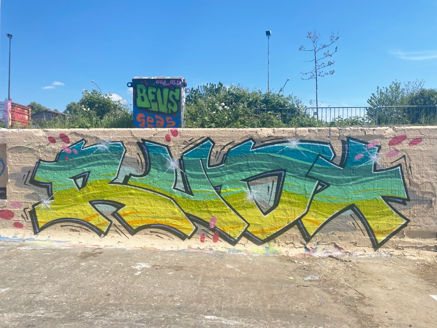 RUDE, ndsm, graffiti, amsterdam